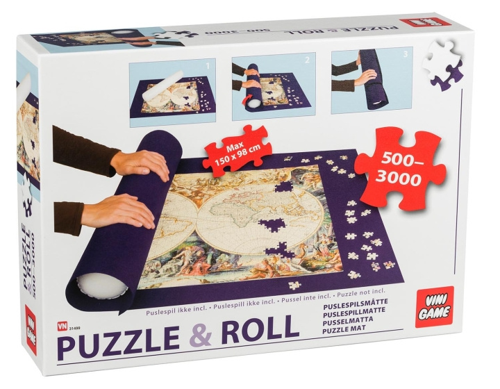 Vini Games Vini Game - Puzzle Roll Mat - 500-3000 kpl (31499) ryhmässä URHEILU, VAPAA-AIKA JA HARRASTUS / Harrastus / Palapeli @ TP E-commerce Nordic AB (D18678)