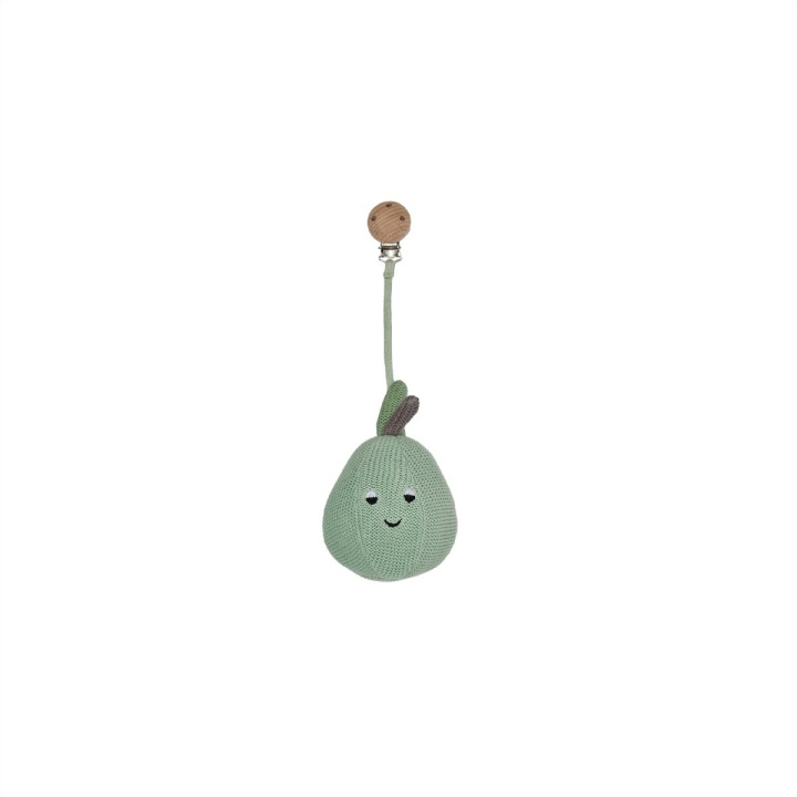 OYOY Mini Yummy Pear lastenvaunujen leluklipsi - Pale Mint (M107686) ryhmässä LELUT, TUOTTEET LAPSILLE JA VAUVOILLE / Leikkikalut, Askartelu &Pelit / Figuurit, miniatyyrit ja tarvikkeet @ TP E-commerce Nordic AB (D18694)