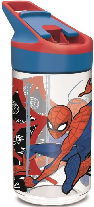 Marvel Suuri - Tritan premium vesipullo 480 ml - Hämähäkkimies ryhmässä LELUT, TUOTTEET LAPSILLE JA VAUVOILLE / Syö ja juo / Tuttipullot & Tarvikkeet @ TP E-commerce Nordic AB (D18700)