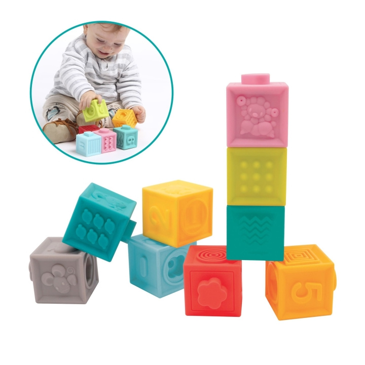 LUDI Palikat 3D-kuvilla (LU30043) ryhmässä LELUT, TUOTTEET LAPSILLE JA VAUVOILLE / Leikkikalut, Askartelu &Pelit / Rakennuslelut / Rakennuspalikat @ TP E-commerce Nordic AB (D18766)