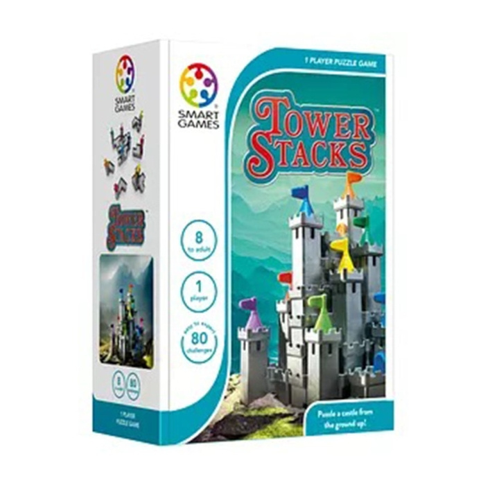 Smart Games Tornipinot (pohjoismainen) (SG2472) ryhmässä LELUT, TUOTTEET LAPSILLE JA VAUVOILLE / Peli / Lautapelit @ TP E-commerce Nordic AB (D18769)