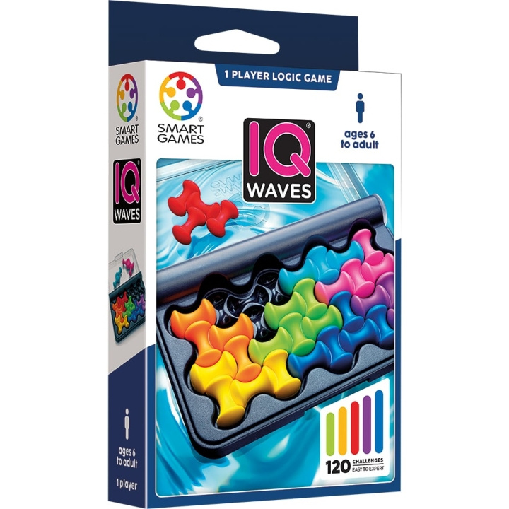 Smart Games IQ Waves (pohjoismainen) (SG2568) ryhmässä LELUT, TUOTTEET LAPSILLE JA VAUVOILLE / Peli / Lautapelit @ TP E-commerce Nordic AB (D18802)