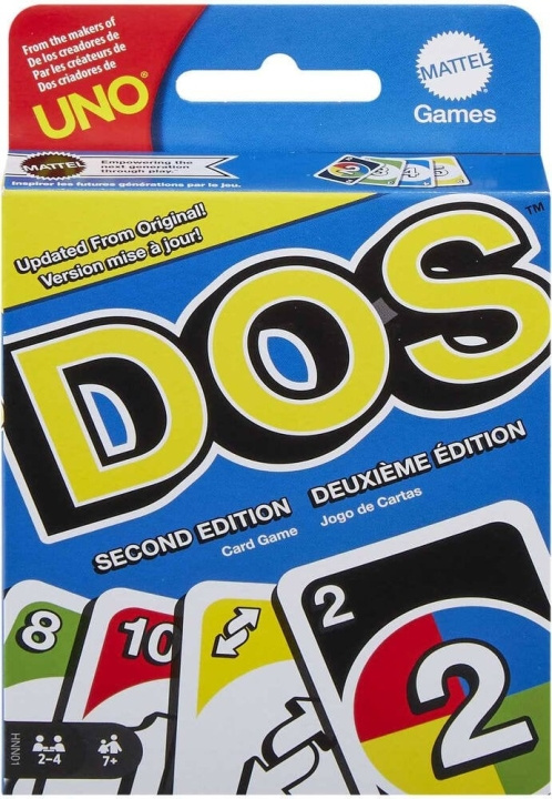 Mattel Games DOS Second Edition (HNN01) ryhmässä LELUT, TUOTTEET LAPSILLE JA VAUVOILLE / Peli / Korttipeli @ TP E-commerce Nordic AB (D18810)