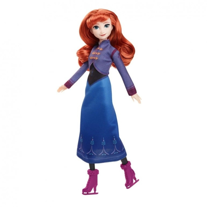 Mattel Frozen - Luistelu Anna (JBG54) ryhmässä LELUT, TUOTTEET LAPSILLE JA VAUVOILLE / Leikkikalut, Askartelu &Pelit / Nuket & Tarvikkeet @ TP E-commerce Nordic AB (D18818)
