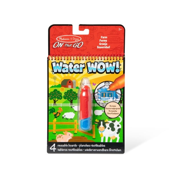 Melissa & Doug Vesipelti - maatila (19232) ryhmässä LELUT, TUOTTEET LAPSILLE JA VAUVOILLE / Leikkikalut, Askartelu &Pelit / Piirrä ja laske @ TP E-commerce Nordic AB (D18829)