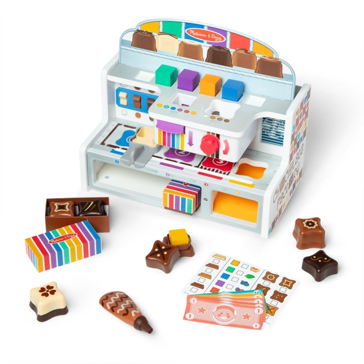 Melissa & Doug Suklaatehdas (50889) ryhmässä LELUT, TUOTTEET LAPSILLE JA VAUVOILLE / Leikkikalut, Askartelu &Pelit / Pieni koti ja roolileikki @ TP E-commerce Nordic AB (D18834)