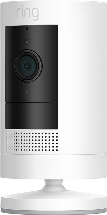 Ring Stick Up Battery Cam turvakamera Valkoinen ryhmässä KOTI, TALOUS JA PUUTARHA / Hälytys ja turvallisuus / Valvontakamerat @ TP E-commerce Nordic AB (D18835)