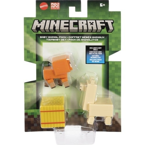 MINECRAFT Biome Builds - 8cm - Vauvaeläinpaketti (JCN33) ryhmässä LELUT, TUOTTEET LAPSILLE JA VAUVOILLE / Leikkikalut, Askartelu &Pelit / Figuurit, miniatyyrit ja tarvikkeet @ TP E-commerce Nordic AB (D18841)