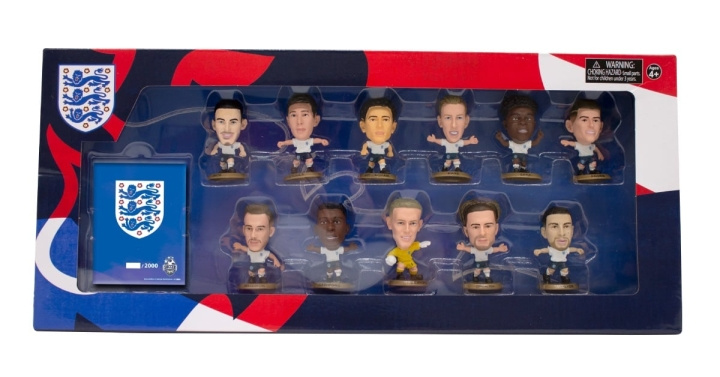 Soccerstarz England Team Pack 11 hahmo (versio 2024) ryhmässä LELUT, TUOTTEET LAPSILLE JA VAUVOILLE / Leikkikalut, Askartelu &Pelit / Figuurit, miniatyyrit ja tarvikkeet @ TP E-commerce Nordic AB (D18850)
