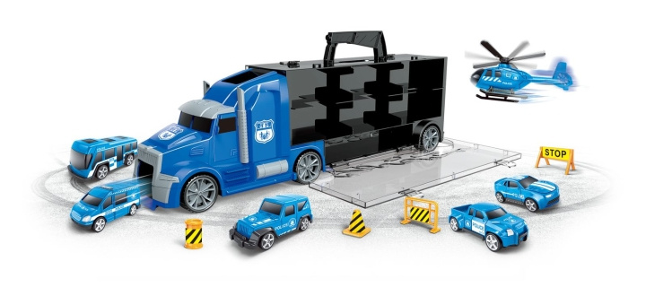 Speed Car Poliisin kantolaukku (41135) ryhmässä LELUT, TUOTTEET LAPSILLE JA VAUVOILLE / Leikkikalut, Askartelu &Pelit / Leikkiautot @ TP E-commerce Nordic AB (D18858)