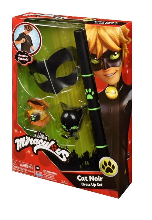 Miraculous Roolileikkisetti Cat Noir (60-50603) ryhmässä LELUT, TUOTTEET LAPSILLE JA VAUVOILLE / Leikkikalut, Askartelu &Pelit / Naamiaisasut @ TP E-commerce Nordic AB (D18904)