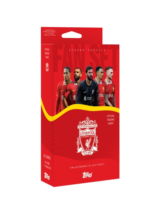 Topps Liverpool Fan Set 24/25 ryhmässä URHEILU, VAPAA-AIKA JA HARRASTUS / Hauskat tavarat / Keräilyesineet @ TP E-commerce Nordic AB (D18934)