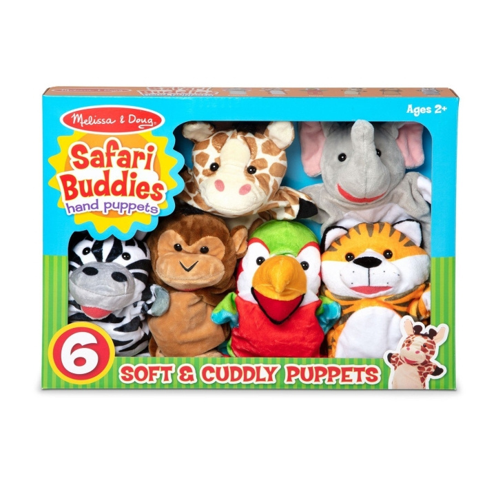 Melissa and Doug Melissa & Doug - Safari Buddies käsinuket (19118) ryhmässä LELUT, TUOTTEET LAPSILLE JA VAUVOILLE / Leikkikalut, Askartelu &Pelit / Nuket & Tarvikkeet @ TP E-commerce Nordic AB (D18950)