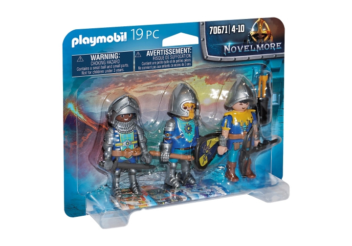 Playmobil Novelmore - 3 Novelmore-ritarin setti (70671) ryhmässä LELUT, TUOTTEET LAPSILLE JA VAUVOILLE / Leikkikalut, Askartelu &Pelit / Figuurit, miniatyyrit ja tarvikkeet @ TP E-commerce Nordic AB (D18963)