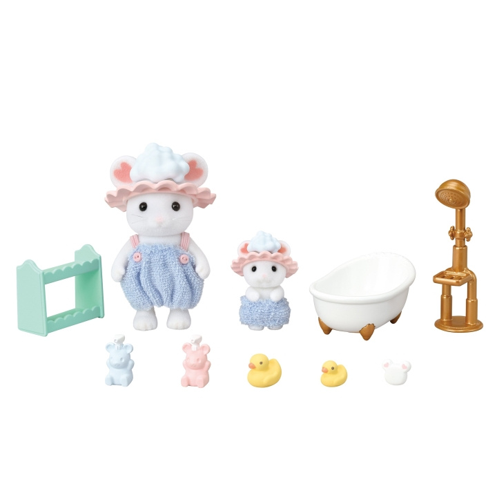 Sylvanian Families Kylpyaikakupla sisarukset - (5805) ryhmässä LELUT, TUOTTEET LAPSILLE JA VAUVOILLE / Leikkikalut, Askartelu &Pelit / Lelusarja @ TP E-commerce Nordic AB (D18969)