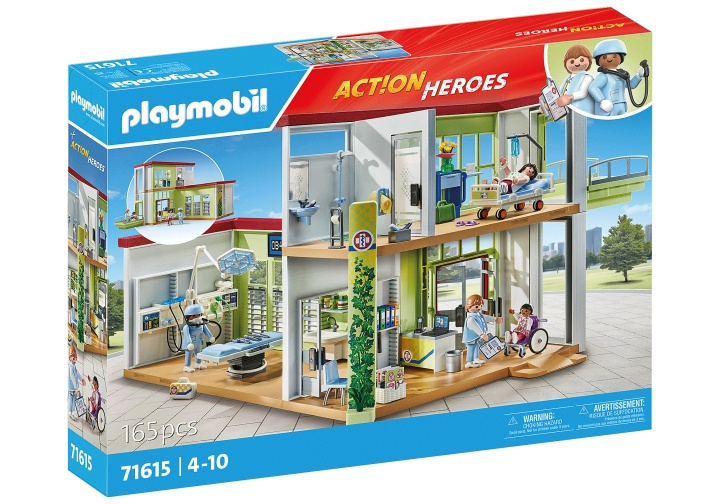 Playmobil Moderni sairaala (71615) ryhmässä LELUT, TUOTTEET LAPSILLE JA VAUVOILLE / Leikkikalut, Askartelu &Pelit / Lelusarja @ TP E-commerce Nordic AB (D18989)