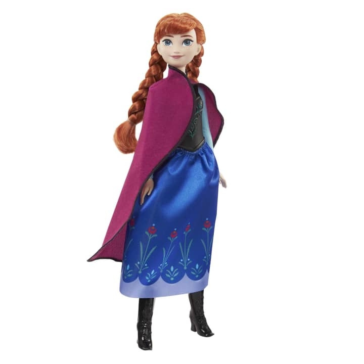 Disney Frozen - muotinukke - Anna (HLW49) ryhmässä LELUT, TUOTTEET LAPSILLE JA VAUVOILLE / Leikkikalut, Askartelu &Pelit / Nuket & Tarvikkeet @ TP E-commerce Nordic AB (D19014)