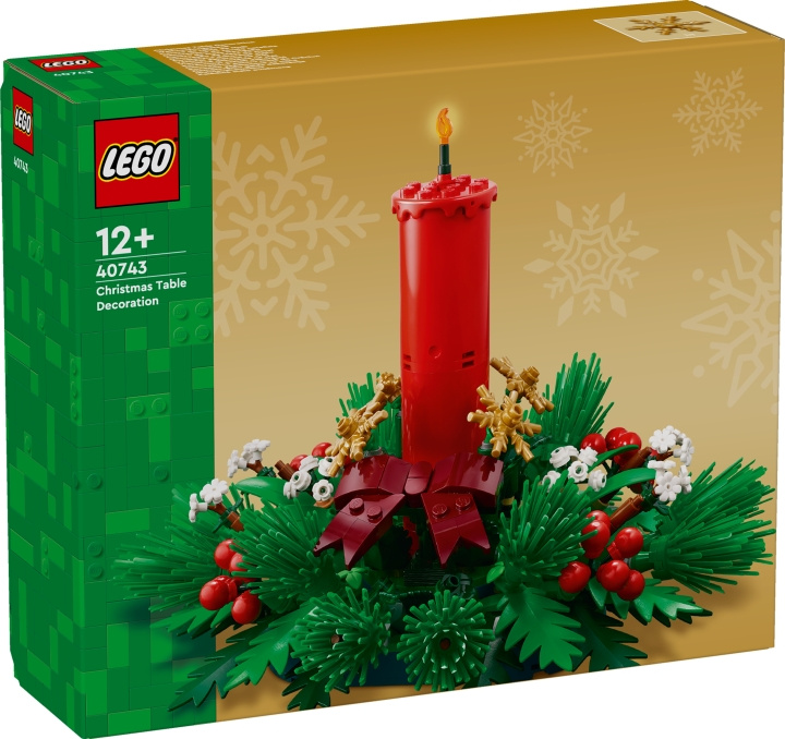 LEGO LEGO Iconic - Joulupöydän koriste (40743) ryhmässä LELUT, TUOTTEET LAPSILLE JA VAUVOILLE / Leikkikalut, Askartelu &Pelit / Rakennuslelut / Lego @ TP E-commerce Nordic AB (D19032)