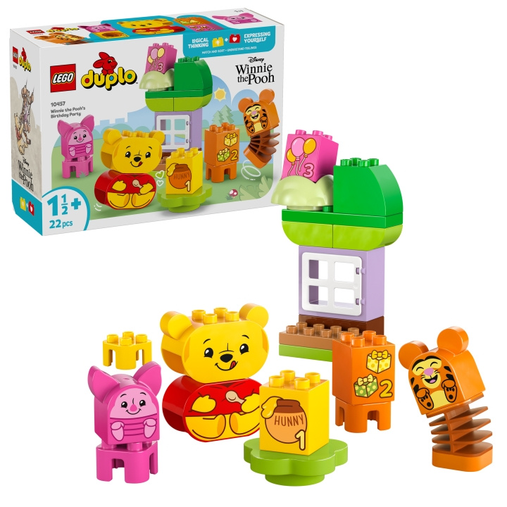 LEGO DUPLO Disney TM - Nalle Puhin syntymäpäiväjuhlat (10457) ryhmässä LELUT, TUOTTEET LAPSILLE JA VAUVOILLE / Leikkikalut, Askartelu &Pelit / Rakennuslelut / Lego @ TP E-commerce Nordic AB (D19039)