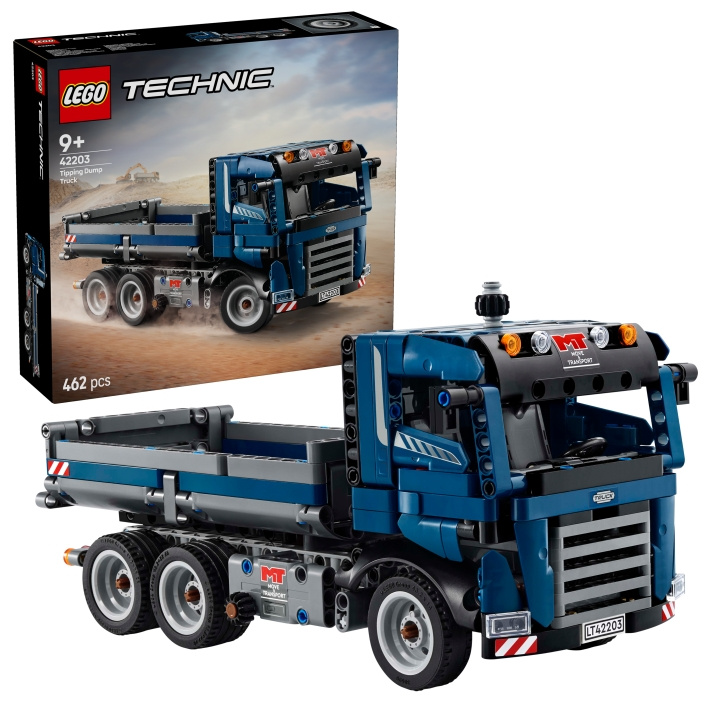 LEGO Technic - Tipping Dump Truck (42203) ryhmässä LELUT, TUOTTEET LAPSILLE JA VAUVOILLE / Leikkikalut, Askartelu &Pelit / Rakennuslelut / Lego @ TP E-commerce Nordic AB (D19040)