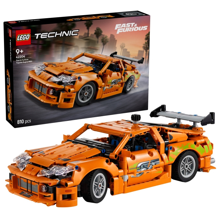 LEGO Technic - Fast and Furious Toyota Supra MK4 (42204) ryhmässä LELUT, TUOTTEET LAPSILLE JA VAUVOILLE / Leikkikalut, Askartelu &Pelit / Rakennuslelut / Lego @ TP E-commerce Nordic AB (D19041)
