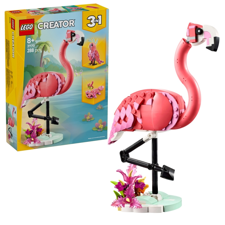 LEGO LEGO Luoja - Villieläimet: (31170) ryhmässä LELUT, TUOTTEET LAPSILLE JA VAUVOILLE / Leikkikalut, Askartelu &Pelit / Rakennuslelut / Lego @ TP E-commerce Nordic AB (D19043)