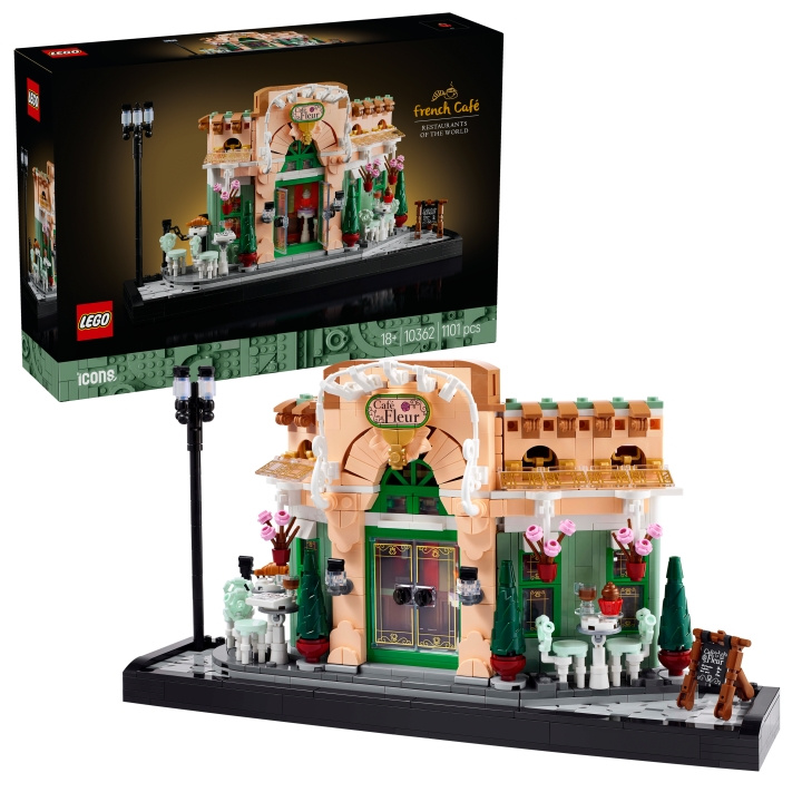 LEGO Kuvakkeet - Ranskalainen kahvila (10362) ryhmässä LELUT, TUOTTEET LAPSILLE JA VAUVOILLE / Leikkikalut, Askartelu &Pelit / Rakennuslelut / Lego @ TP E-commerce Nordic AB (D19048)