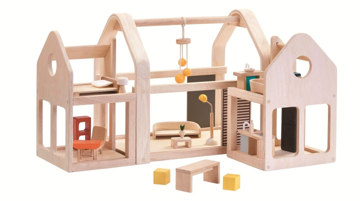 PlanToys To go nukkekoti - (PT-7611) ryhmässä LELUT, TUOTTEET LAPSILLE JA VAUVOILLE / Leikkikalut, Askartelu &Pelit / Lelusarja @ TP E-commerce Nordic AB (D19074)