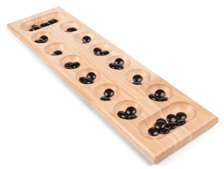 Vini Games Vini Game - Puinen Kalaha (31128) ryhmässä LELUT, TUOTTEET LAPSILLE JA VAUVOILLE / Peli / Lautapelit @ TP E-commerce Nordic AB (D19078)