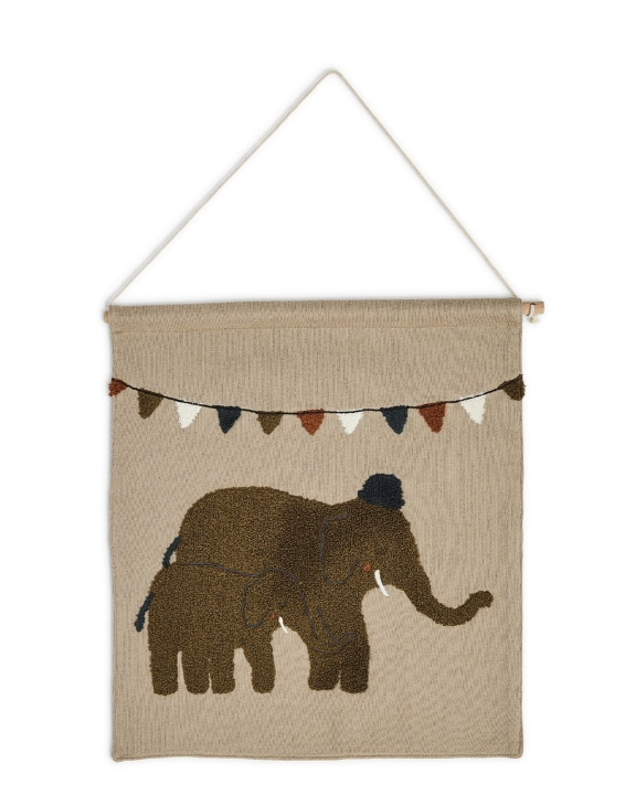 Smallstuff Seinäkoriste, norsut - 37x33 cm (40023-10) ryhmässä KOTI, TALOUS JA PUUTARHA / Sisustus / Kehyksiä @ TP E-commerce Nordic AB (D19085)