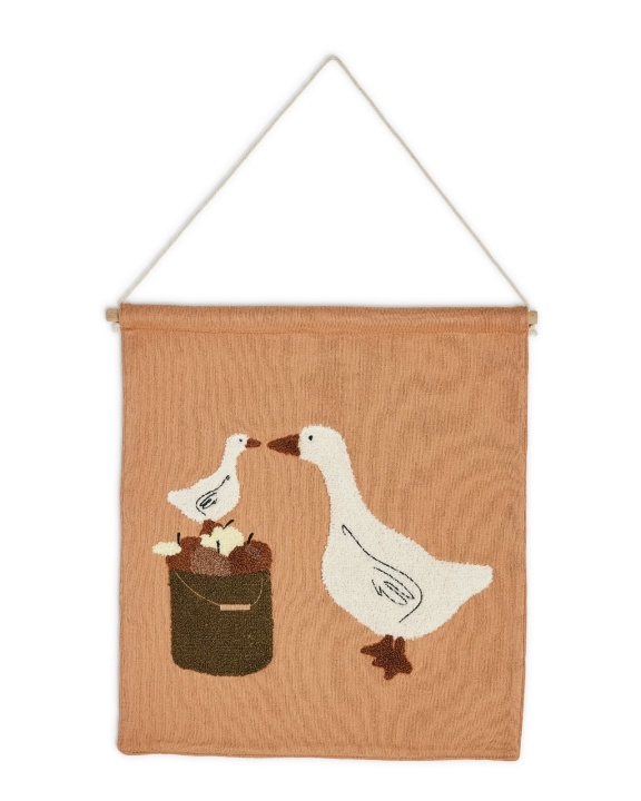 Smallstuff Seinäkoriste, farmliving hanhet - Luonnonväri - 37x33 cm (40023-11) ryhmässä KOTI, TALOUS JA PUUTARHA / Sisustus / Kehyksiä @ TP E-commerce Nordic AB (D19094)