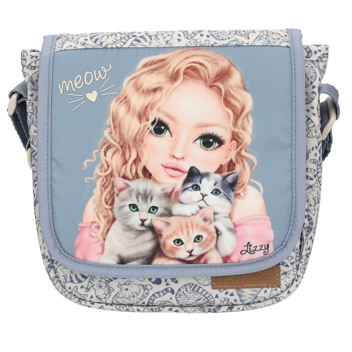 TOPModel TOPModel Olkalaukku CAT LOVE - vaaleansininen ja kerma - pieni (413273) ryhmässä LELUT, TUOTTEET LAPSILLE JA VAUVOILLE / Matkustus / Laukut / Reput ja rinkat @ TP E-commerce Nordic AB (D19105)
