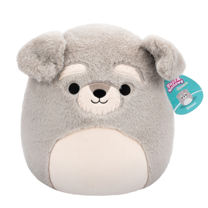 Squishmallows 30 cm Fuzz A Mallows Shaun Schnauzer - (238957) - (238957) ryhmässä LELUT, TUOTTEET LAPSILLE JA VAUVOILLE / Lelut vauvoille (0-3v) / Pehmolelut @ TP E-commerce Nordic AB (D19114)