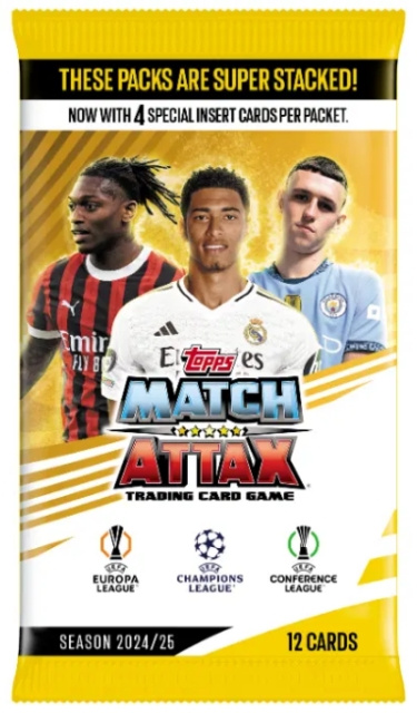 Topps (Nippu) Topps - MATCH ATTAX CHAMPIONS LEAGUE CARDS CDU (UCLMA24-01) ryhmässä LELUT, TUOTTEET LAPSILLE JA VAUVOILLE / Peli / Korttipeli @ TP E-commerce Nordic AB (D19120)