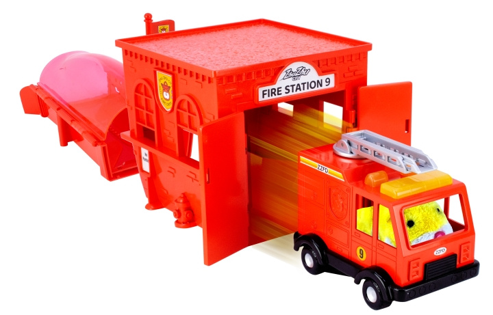 Zhu Zhu Pets Kaupungin paloauton leikkikalusto - (Z10331) ryhmässä LELUT, TUOTTEET LAPSILLE JA VAUVOILLE / Leikkikalut, Askartelu &Pelit / Leikkiautot @ TP E-commerce Nordic AB (D19125)