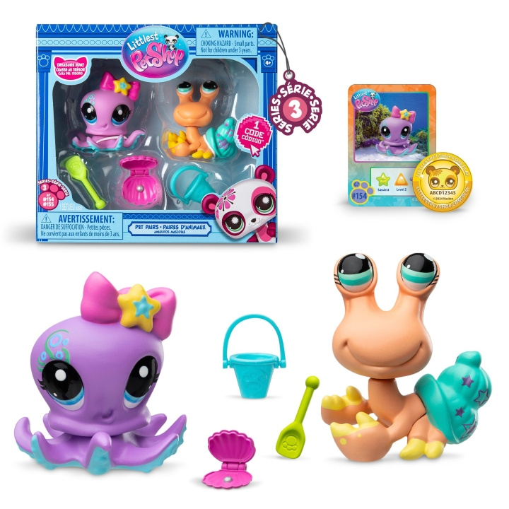 Littlest Pet Shop Lemmikkieläinparin perse CDU - (00623) ryhmässä LELUT, TUOTTEET LAPSILLE JA VAUVOILLE / Leikkikalut, Askartelu &Pelit / Figuurit, miniatyyrit ja tarvikkeet @ TP E-commerce Nordic AB (D19132)