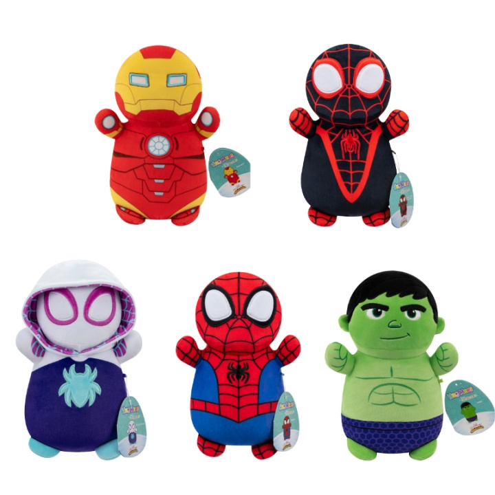 Spidey Spidey Hugmees 25 cm - (SQSF00001) ryhmässä LELUT, TUOTTEET LAPSILLE JA VAUVOILLE / Leikkikalut, Askartelu &Pelit / Figuurit, miniatyyrit ja tarvikkeet @ TP E-commerce Nordic AB (D19139)