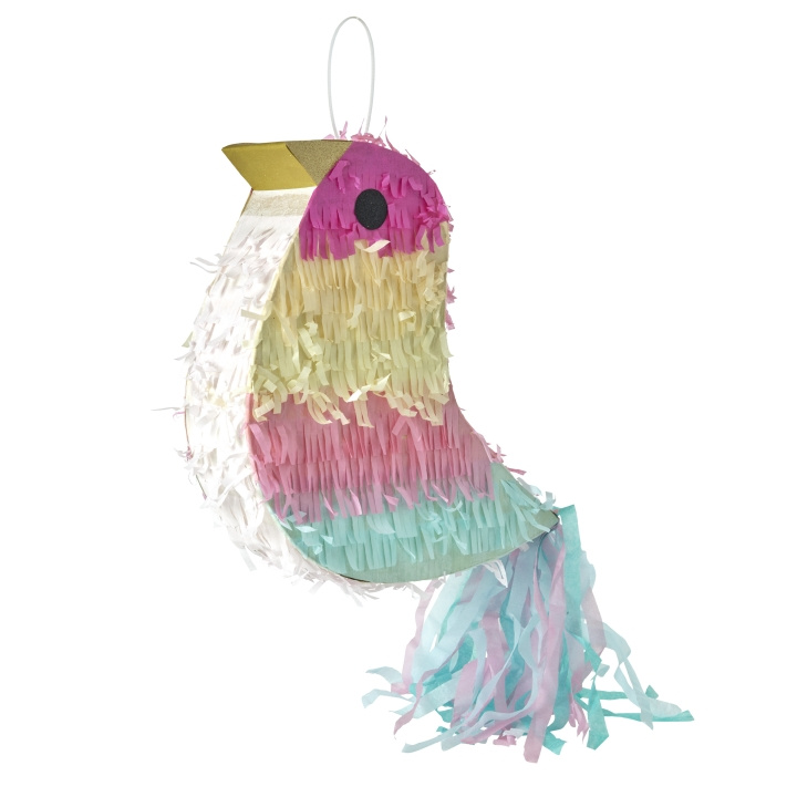 RICE Pinata linnunmuotoinen - vaaleanpunainen, keltainen, sininen - suuri ryhmässä URHEILU, VAPAA-AIKA JA HARRASTUS / Hauskat tavarat / Älylaitteet @ TP E-commerce Nordic AB (D19141)
