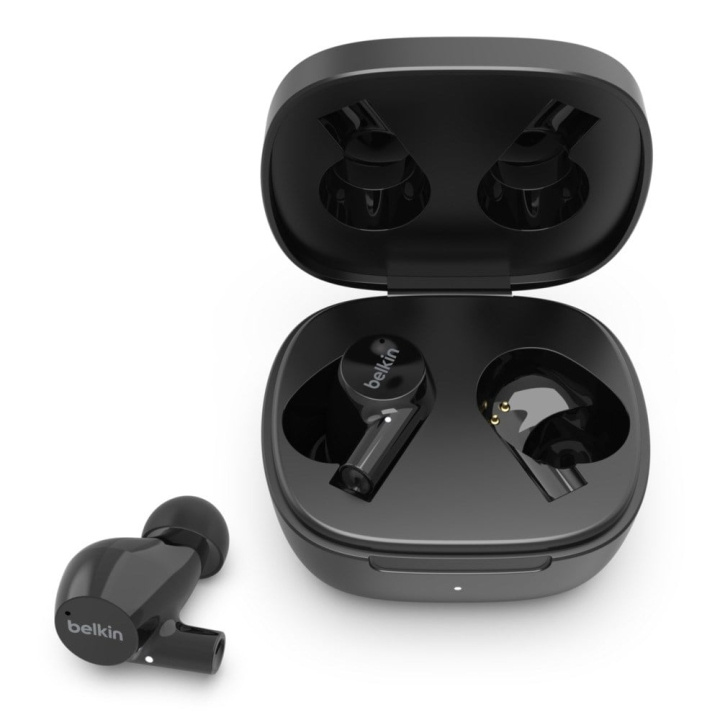 Belkin SOUNDFORM Rise True Wireless -kuulokkeet ryhmässä KODINELEKTRONIIKKA / Ääni & Kuva / Kuulokkeet & Tarvikkeet / Kuulokkeet @ TP E-commerce Nordic AB (D19144)