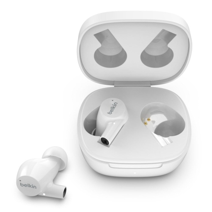 Belkin SOUNDFORM Rise True Wireless -kuulokkeet ryhmässä KODINELEKTRONIIKKA / Ääni & Kuva / Kuulokkeet & Tarvikkeet / Kuulokkeet @ TP E-commerce Nordic AB (D19146)