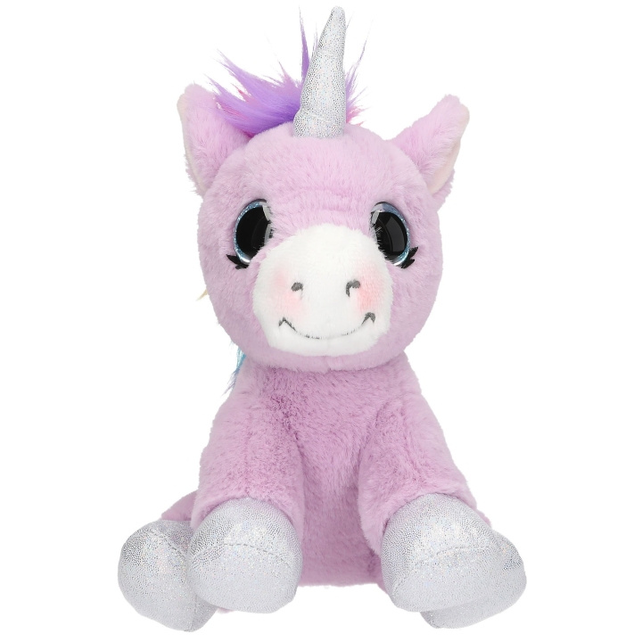 Ylvi Pehmoinen yksisarvinen liila 21 cm - (0411687) ryhmässä LELUT, TUOTTEET LAPSILLE JA VAUVOILLE / Lelut vauvoille (0-3v) / Pehmolelut @ TP E-commerce Nordic AB (D19147)