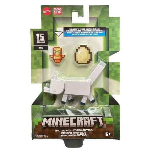 MINECRAFT Biome Builds - 8cm Arctic Fox (HTN13) ryhmässä LELUT, TUOTTEET LAPSILLE JA VAUVOILLE / Leikkikalut, Askartelu &Pelit / Figuurit, miniatyyrit ja tarvikkeet @ TP E-commerce Nordic AB (D19161)