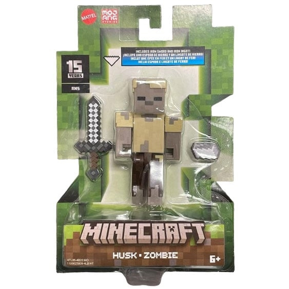 MINECRAFT Biome rakentaa - 8cm Husk Zombie (HTL85) ryhmässä LELUT, TUOTTEET LAPSILLE JA VAUVOILLE / Leikkikalut, Askartelu &Pelit / Figuurit, miniatyyrit ja tarvikkeet @ TP E-commerce Nordic AB (D19162)