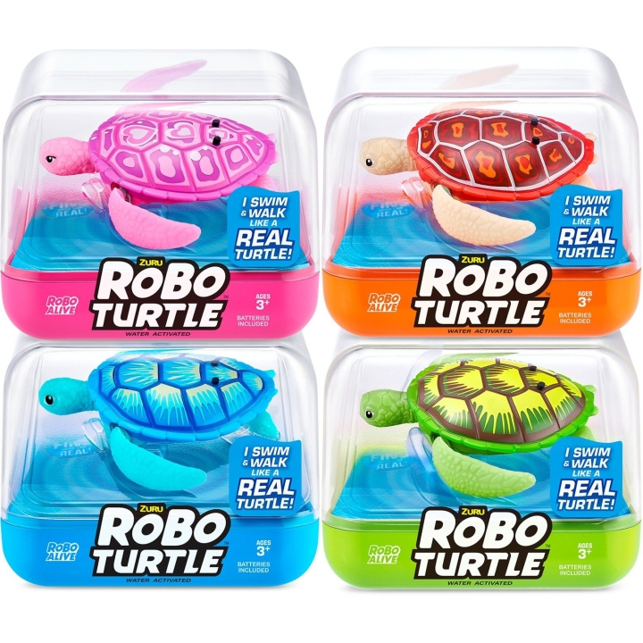 Roboalive Robo Alive - Robottikilpikonnat S1 (7192UQ1) ryhmässä LELUT, TUOTTEET LAPSILLE JA VAUVOILLE / Leikkikalut, Askartelu &Pelit / Figuurit, miniatyyrit ja tarvikkeet @ TP E-commerce Nordic AB (D19171)