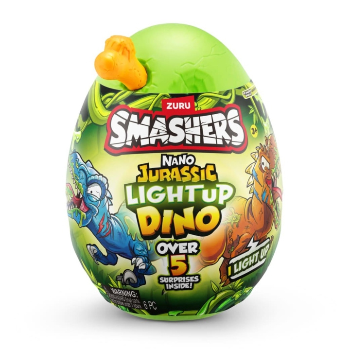 Smashers Jurassic Nano Egg - Sarja 1 (74132TQ1) ryhmässä LELUT, TUOTTEET LAPSILLE JA VAUVOILLE / Leikkikalut, Askartelu &Pelit / Figuurit, miniatyyrit ja tarvikkeet @ TP E-commerce Nordic AB (D19176)