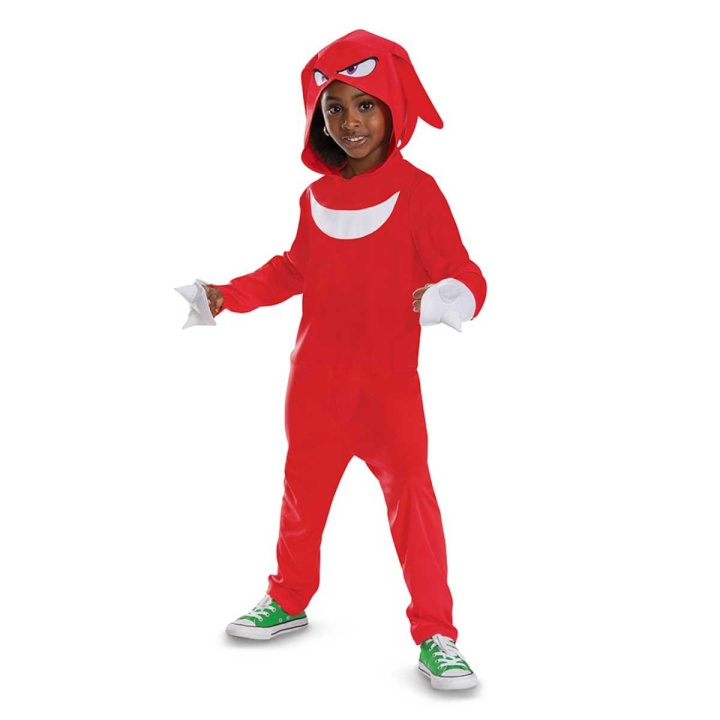Disguise Sonic naamiaisasu - Knuckles (128 cm) ryhmässä LELUT, TUOTTEET LAPSILLE JA VAUVOILLE / Leikkikalut, Askartelu &Pelit / Naamiaisasut @ TP E-commerce Nordic AB (D19212)