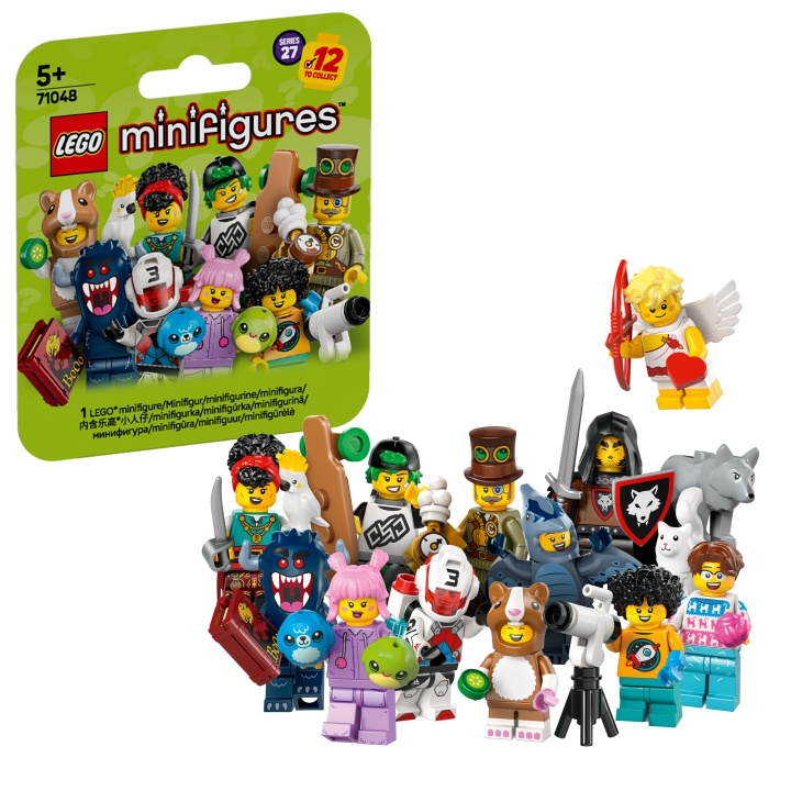 LEGO LEGO Minifiguurit - Sarja 27 24kpl Clip Strip (71048/6518571) ryhmässä LELUT, TUOTTEET LAPSILLE JA VAUVOILLE / Leikkikalut, Askartelu &Pelit / Figuurit, miniatyyrit ja tarvikkeet @ TP E-commerce Nordic AB (D19215)