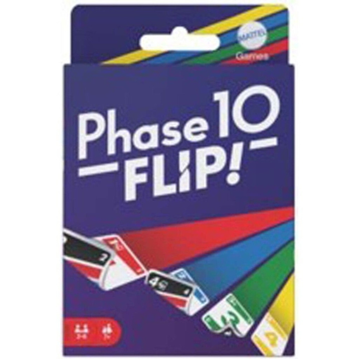 Mattel Games Phase 10 Flip - (967-2450) ryhmässä LELUT, TUOTTEET LAPSILLE JA VAUVOILLE / Peli / Korttipeli @ TP E-commerce Nordic AB (D19245)