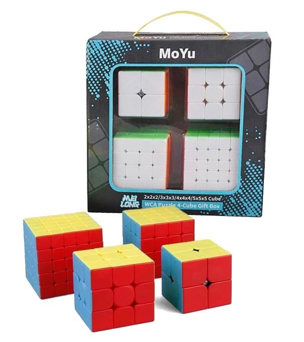 Vini Games Vini Game - Moyu 4-osainen kuutio (31298) ryhmässä LELUT, TUOTTEET LAPSILLE JA VAUVOILLE / Leikkikalut, Askartelu &Pelit / Lelut @ TP E-commerce Nordic AB (D19265)