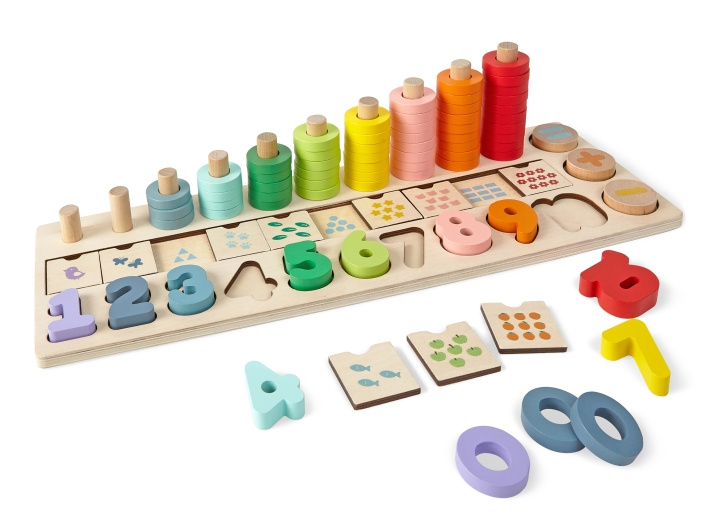 Vini Games Ottelunumero/värit (31921) ryhmässä LELUT, TUOTTEET LAPSILLE JA VAUVOILLE / Leikkikalut, Askartelu &Pelit / Piirrä ja laske @ TP E-commerce Nordic AB (D19273)